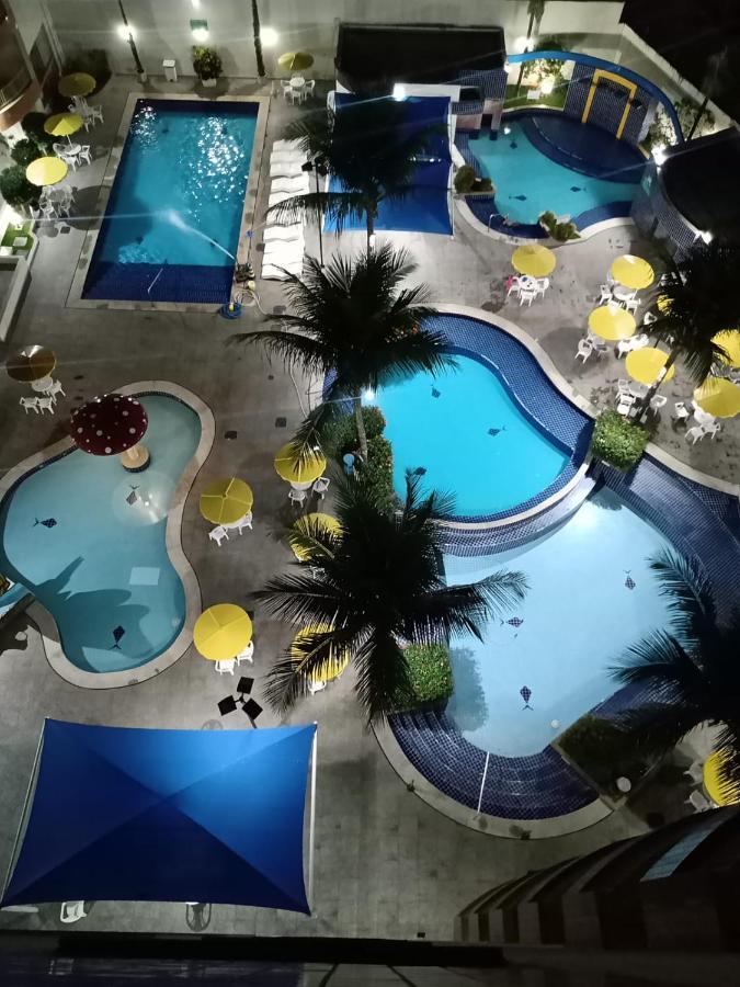 Jardins Thermas - Vista Piscina Apartment *